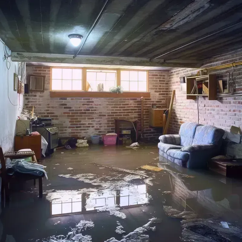 Flooded Basement Cleanup in Buena Vista, PR